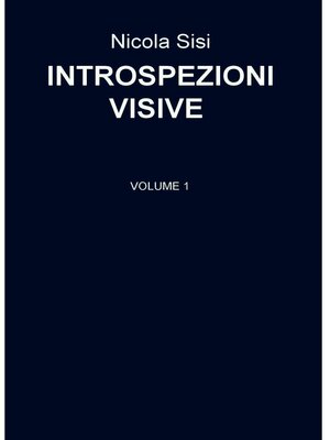 cover image of INTROSPEZIONI VISIVE